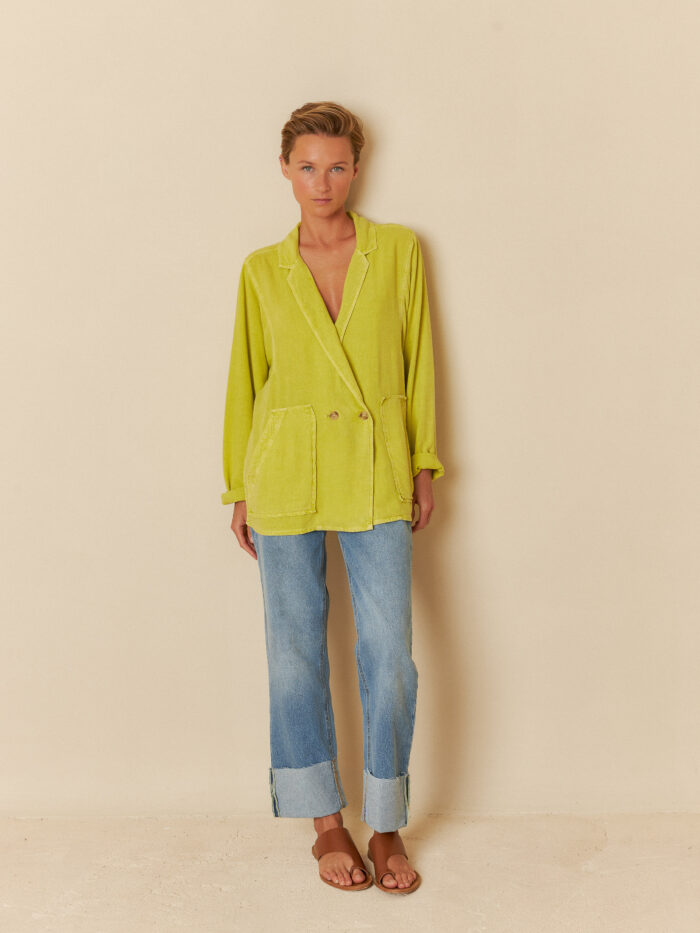 VINTAGE TEXTURED BLAZER - Image 5