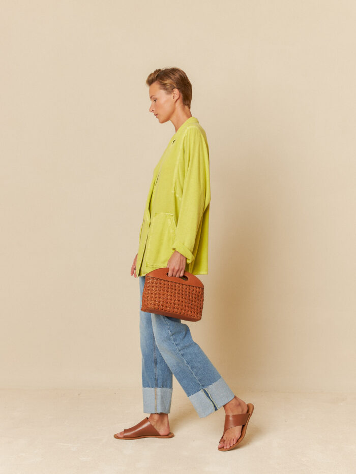 VINTAGE TEXTURED BLAZER - Image 4