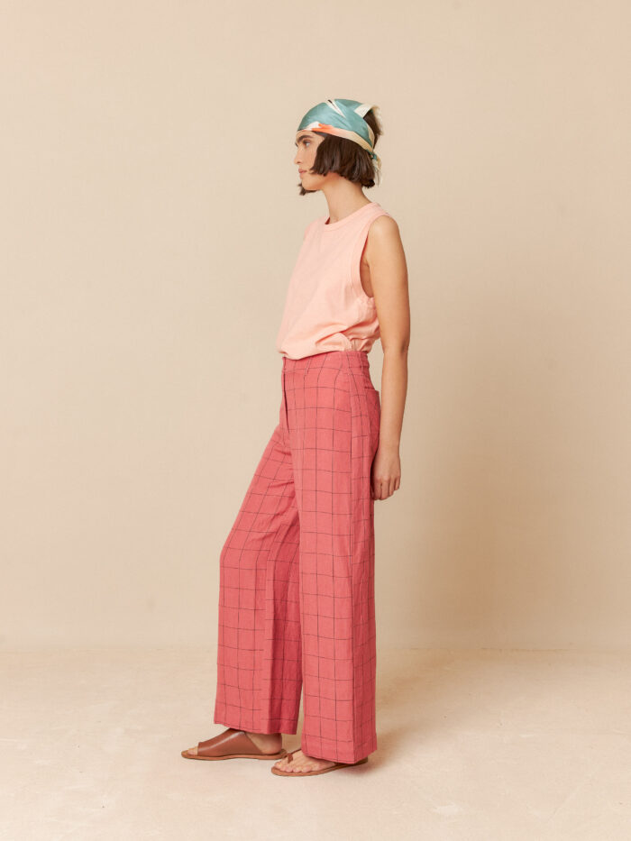 WINDOWPANE CHECK PANTS - Image 6