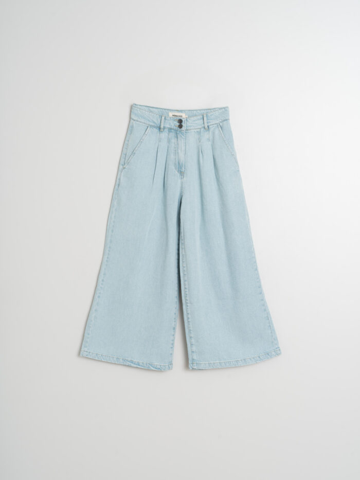 DENIM-EFFECT PANTS - Image 7