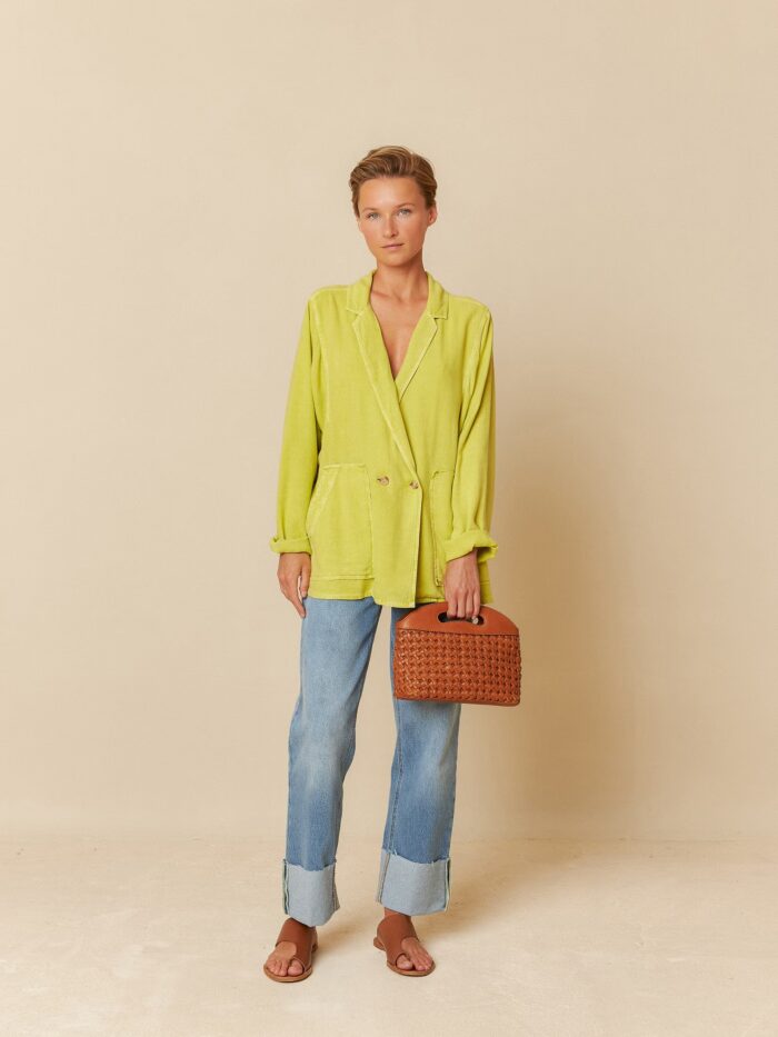 VINTAGE TEXTURED BLAZER