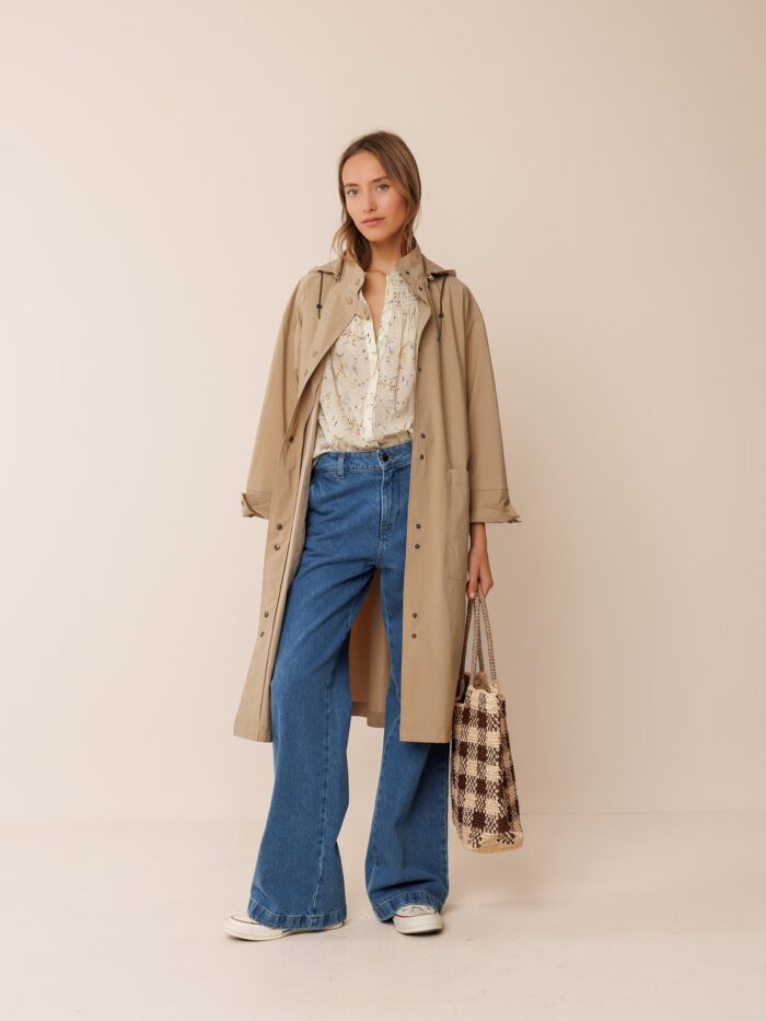 WATER RESISTANT TRENCH COAT