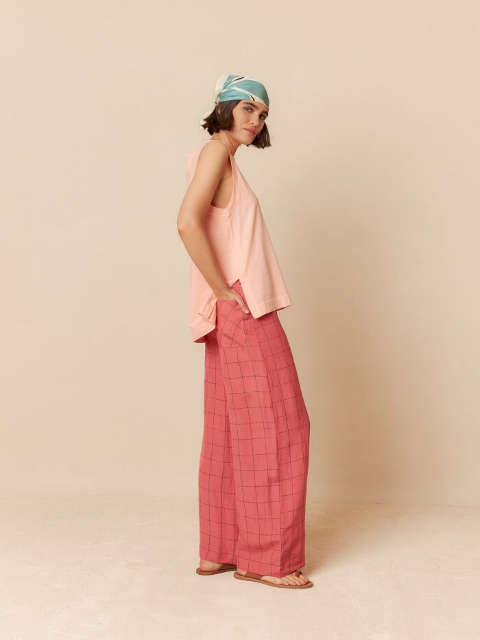 WINDOWPANE CHECK PANTS - Image 5