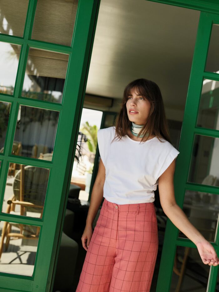 WINDOWPANE CHECK PANTS - Image 3