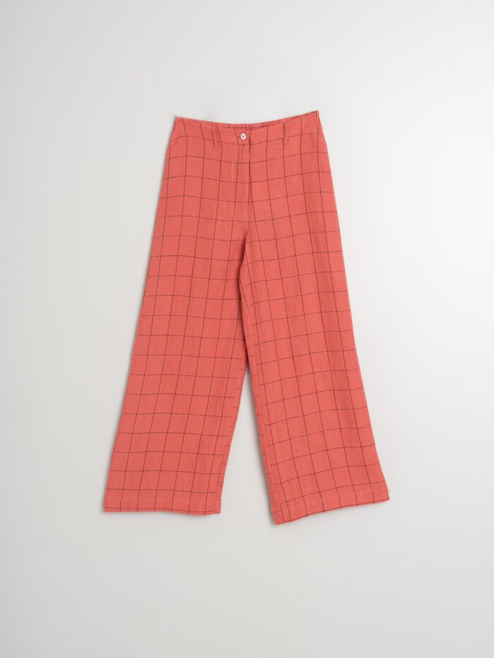 WINDOWPANE CHECK PANTS - Image 9