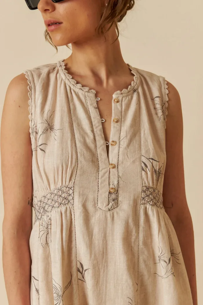 CROCHET DETAILS DRESS - Image 5