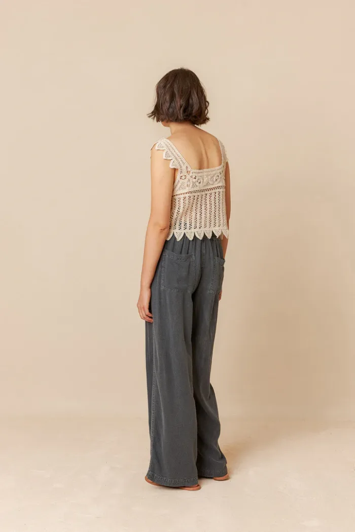 MAXI WIDE LEG PANTS - Image 3