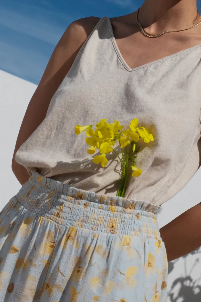 ELASTIC ORCHID PANTS - Image 3