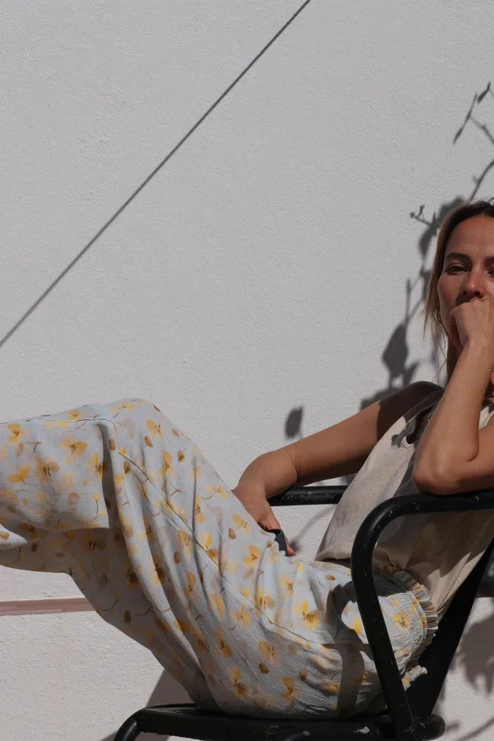 ELASTIC ORCHID PANTS - Image 2