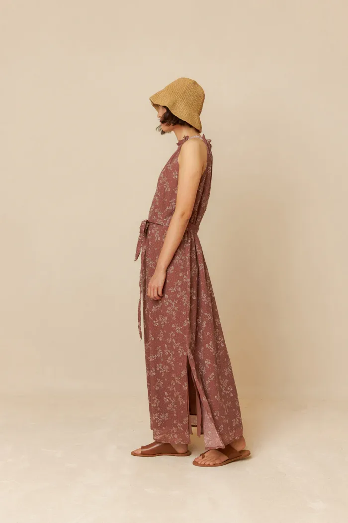 BICOLOR HALTER DRESS - Image 3