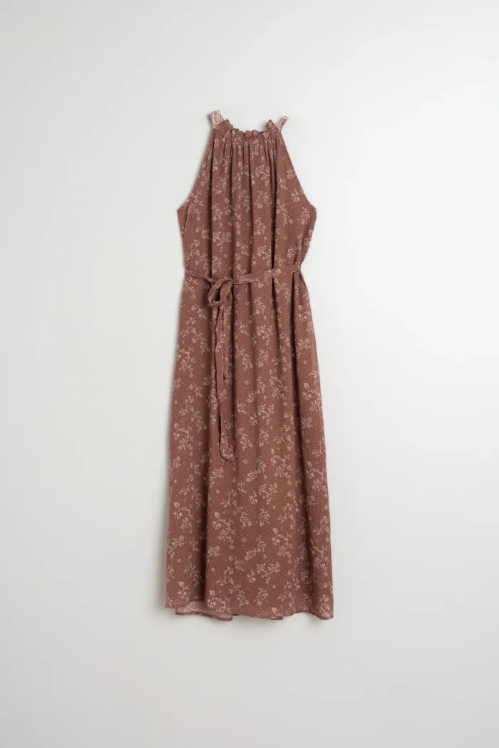 BICOLOR HALTER DRESS - Image 6