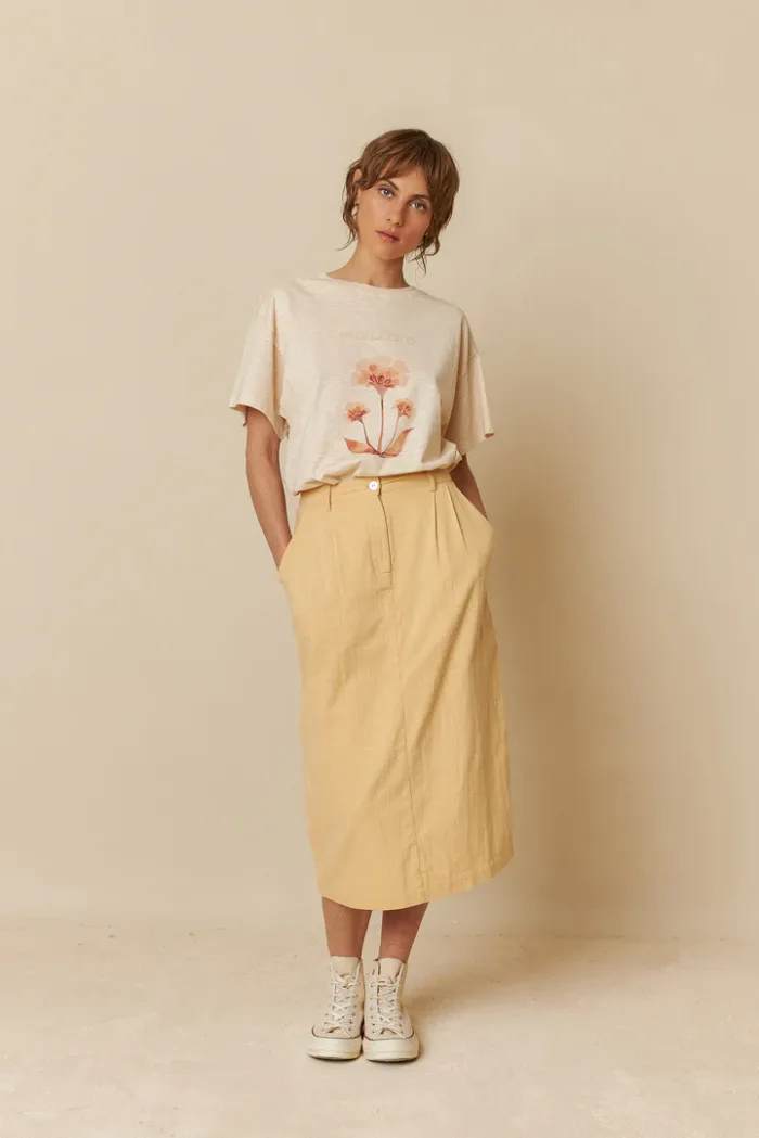 COTTON FLORAL T-SHIRT - Image 2
