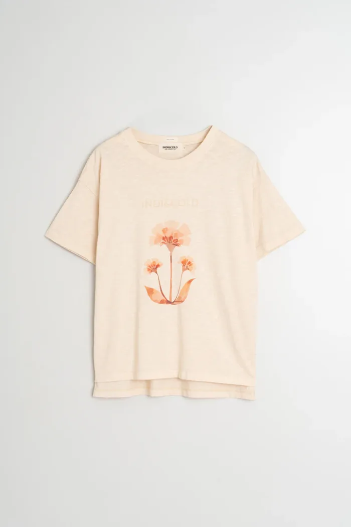 COTTON FLORAL T-SHIRT - Image 4