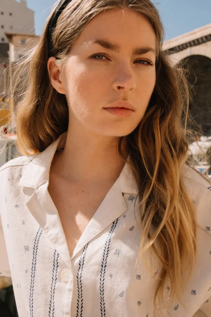 COTTON FLOWER SHIRT - Image 4