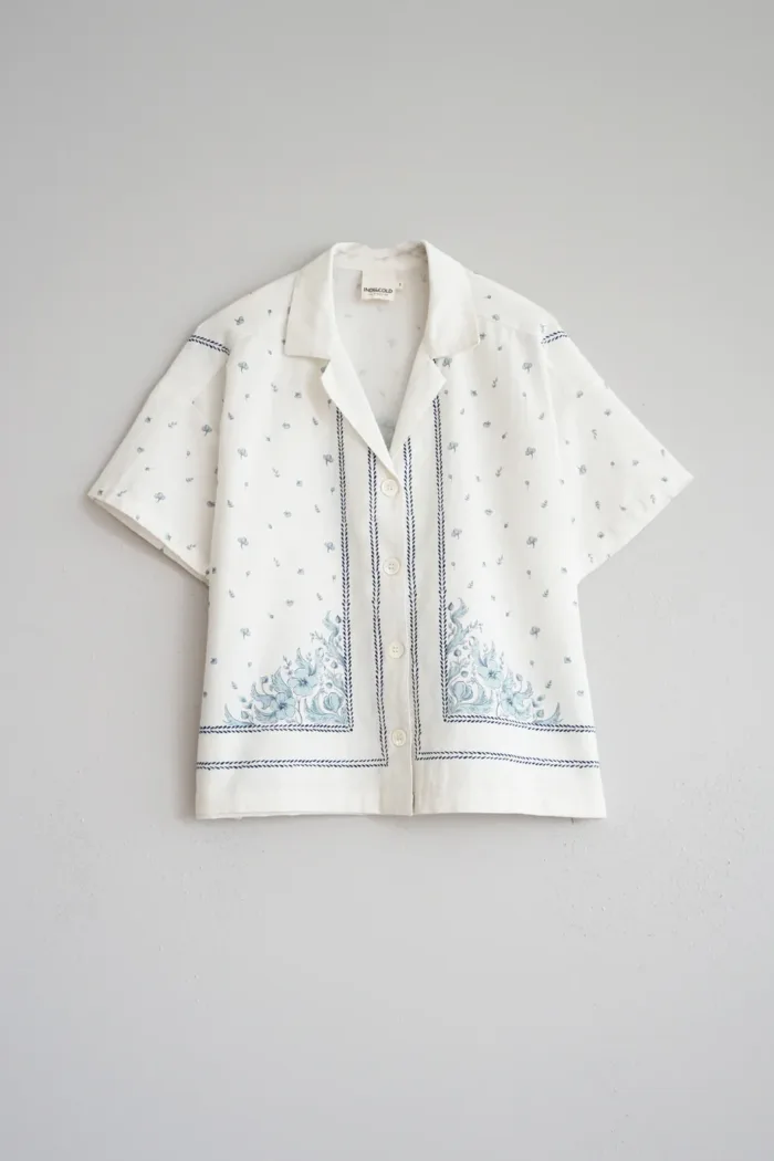 COTTON FLOWER SHIRT - Image 5
