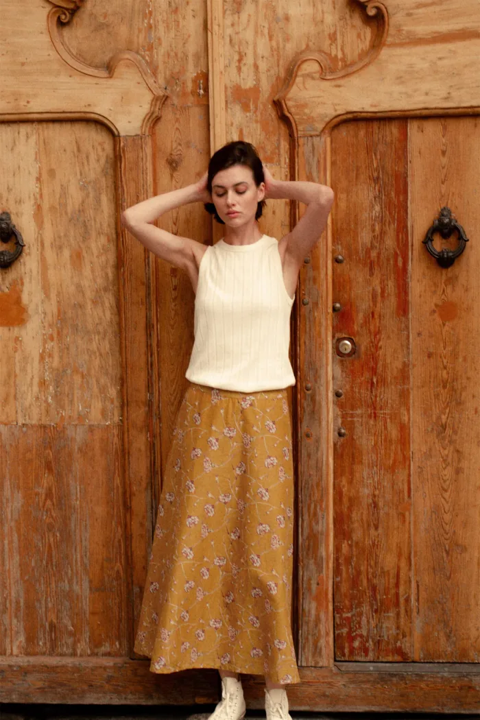 FLARED CARNATION SKIRT - Image 5