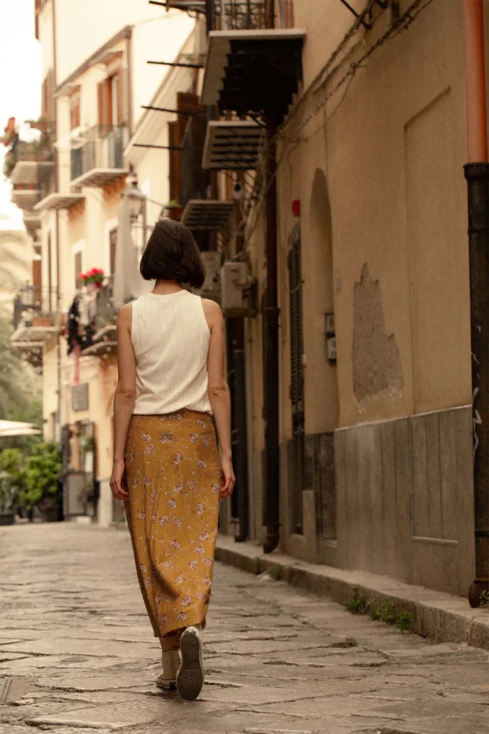 FLARED CARNATION SKIRT - Image 4