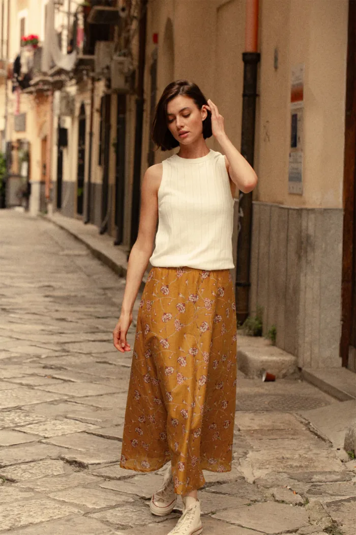FLARED CARNATION SKIRT - Image 3