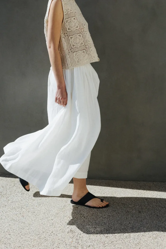 ELASTIC COTTON SKIRT