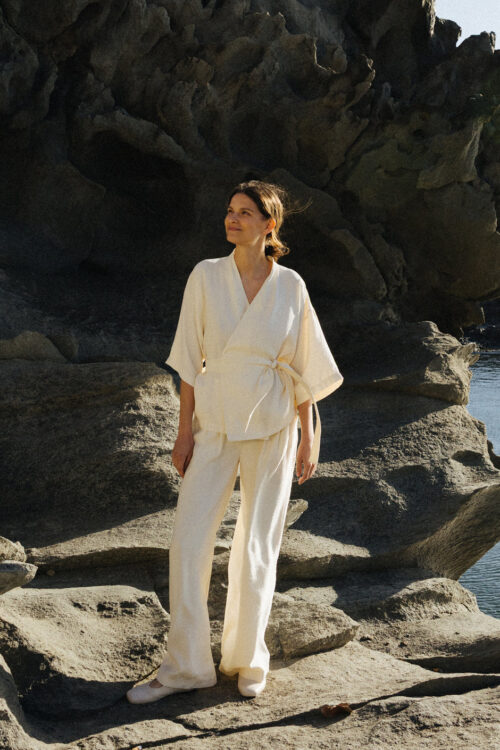 KIMONO-STYLE JACKET - S