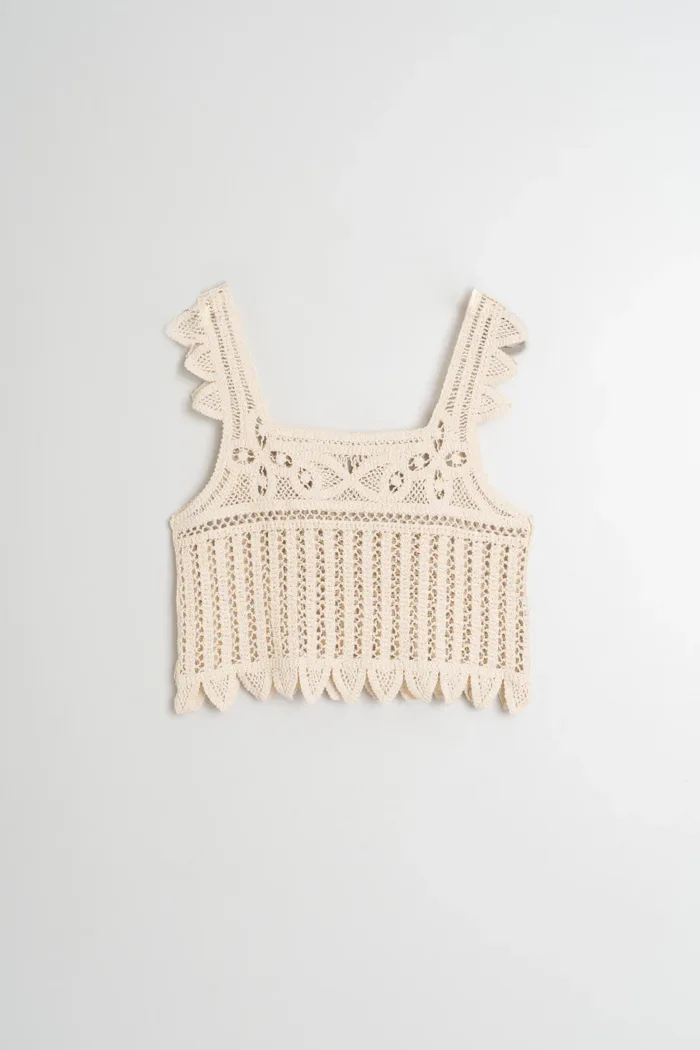 CROCHET CROP TOP - Image 6