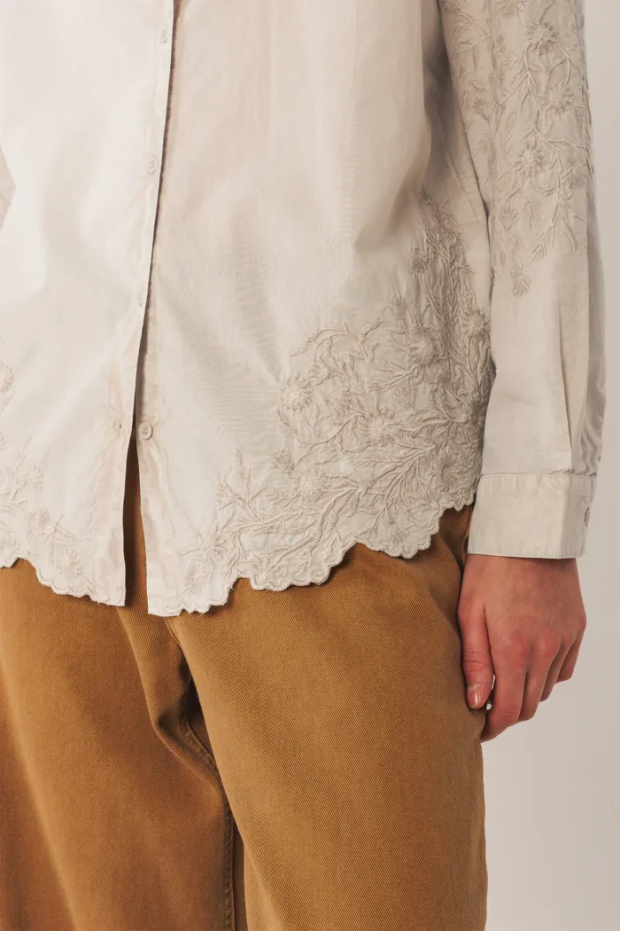 EMBROIDERED VOILE SHIRT PIEDRA - Image 4