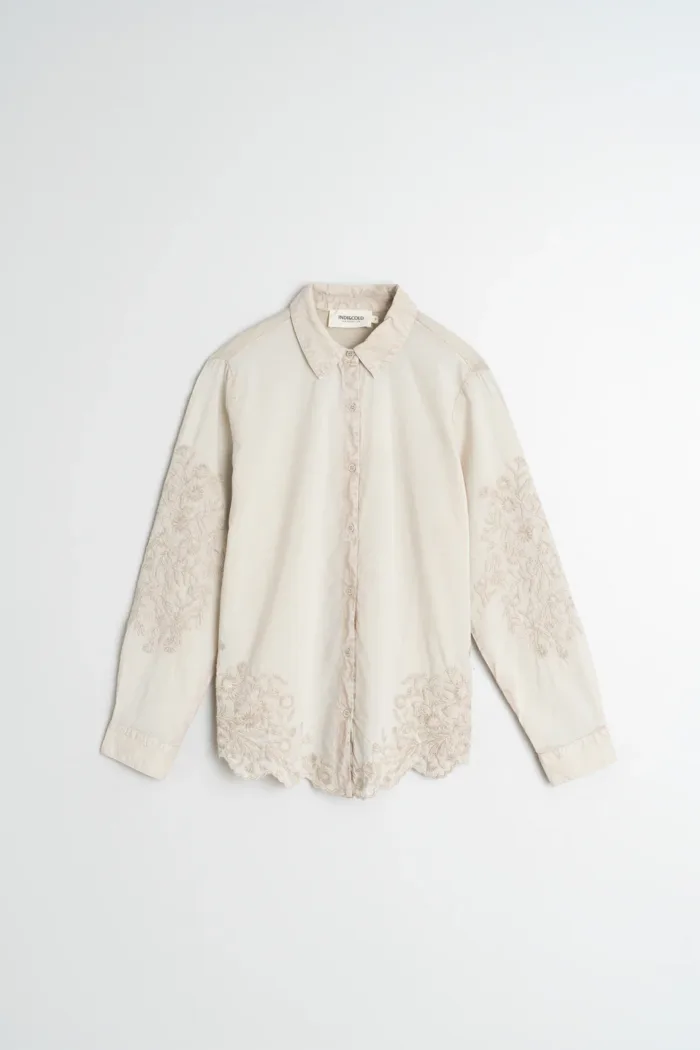 EMBROIDERED VOILE SHIRT PIEDRA - Image 5