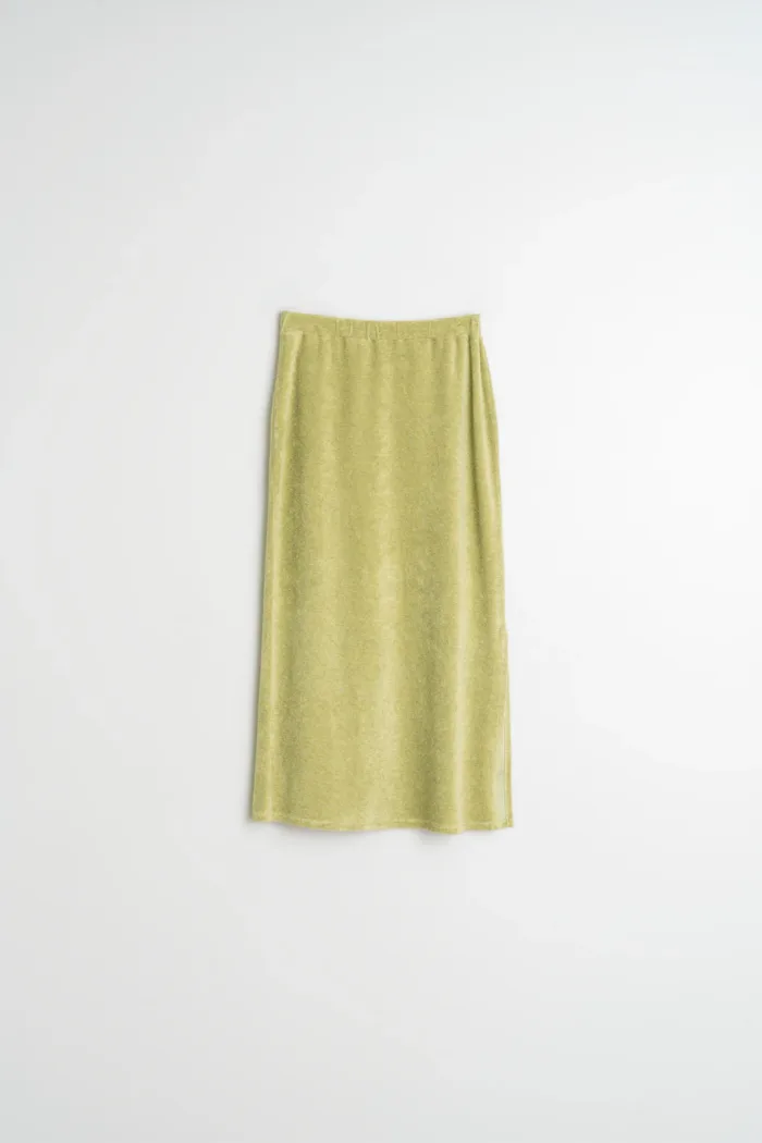 LONG TERRY SKIRT WASABI - Image 6