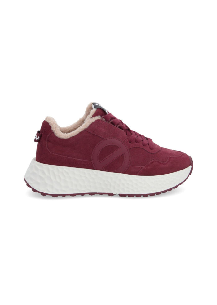 CARTER JOGGER W SUEDE CHERRY