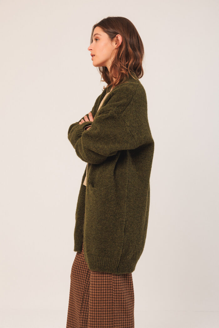LONG JACKET WITH MOHAIR