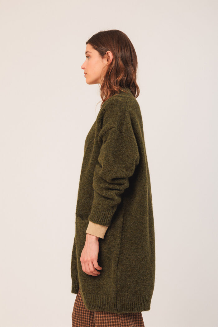 LONG JACKET WITH MOHAIR - Image 2