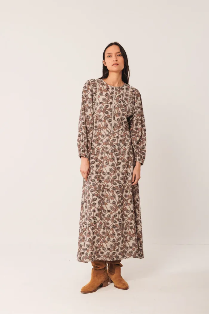 CREPE COTTON DRESS - Image 7