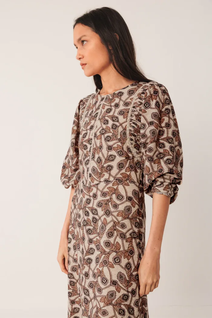 CREPE COTTON DRESS - Image 9