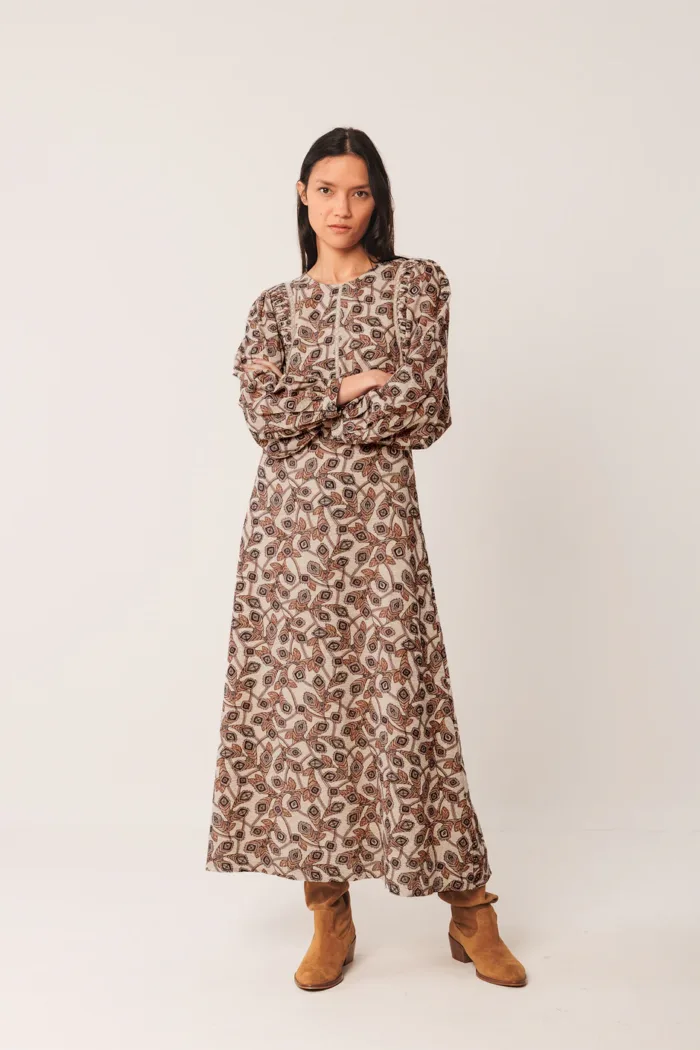 CREPE COTTON DRESS - Image 6