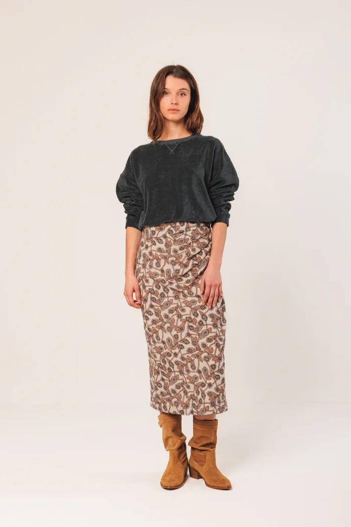 MIDI PENCIL SKIRT - Image 3
