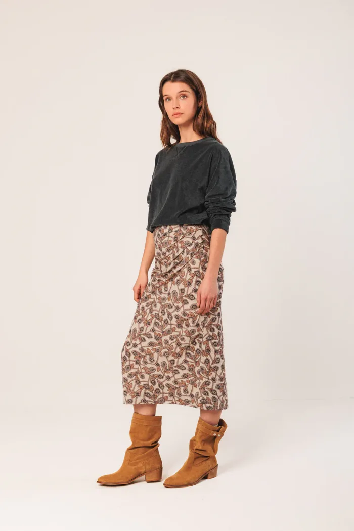 MIDI PENCIL SKIRT - Image 2