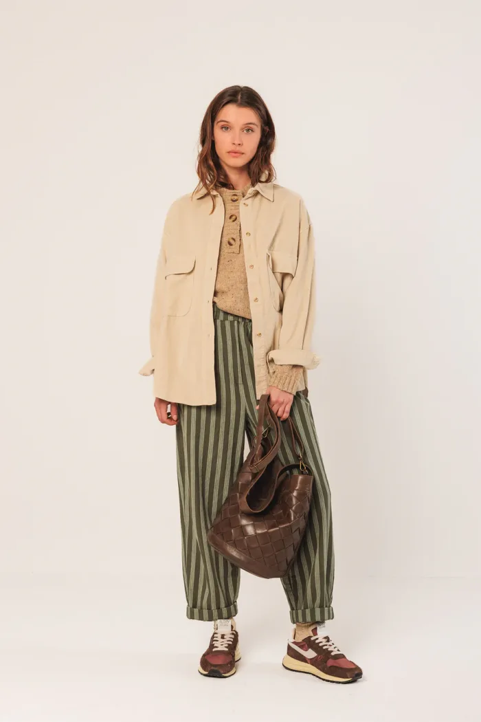 COTTON CORDUROY SHIRT - Image 5