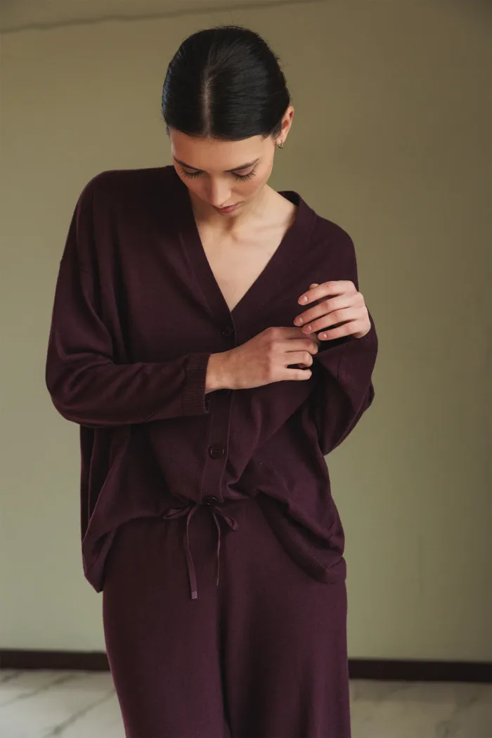 SEAWOOL V-NECK JACKET - Image 3