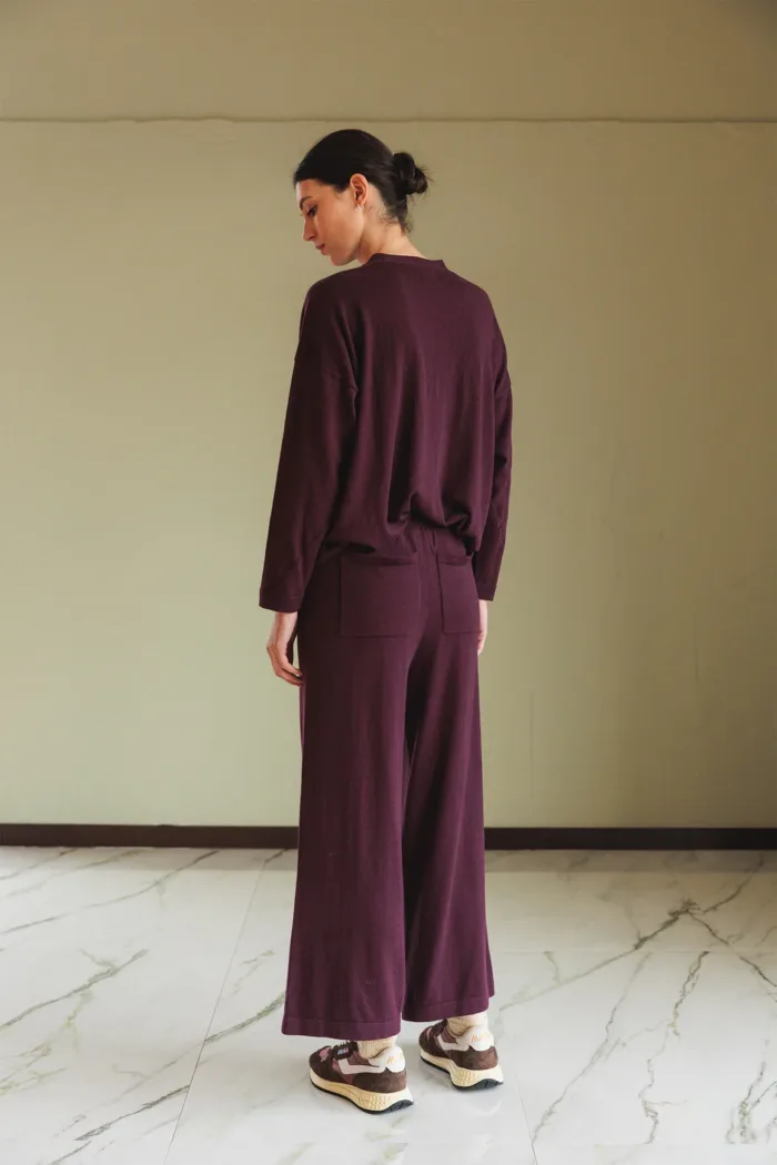 WIDE-KNIT PANTS - Image 4
