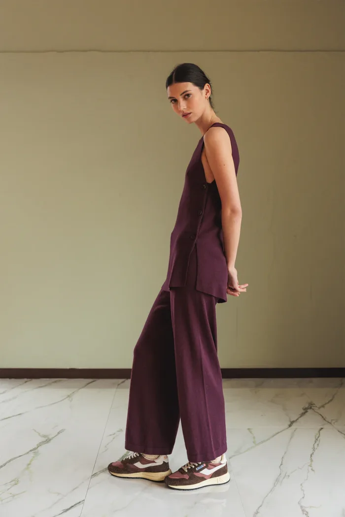 LONG BUTTONED VEST - Image 5