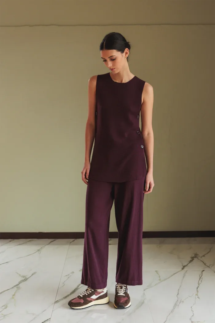 LONG BUTTONED VEST - Image 3
