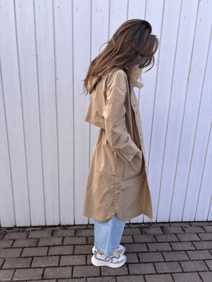 WATER RESISTANT TRENCH COAT - Image 3