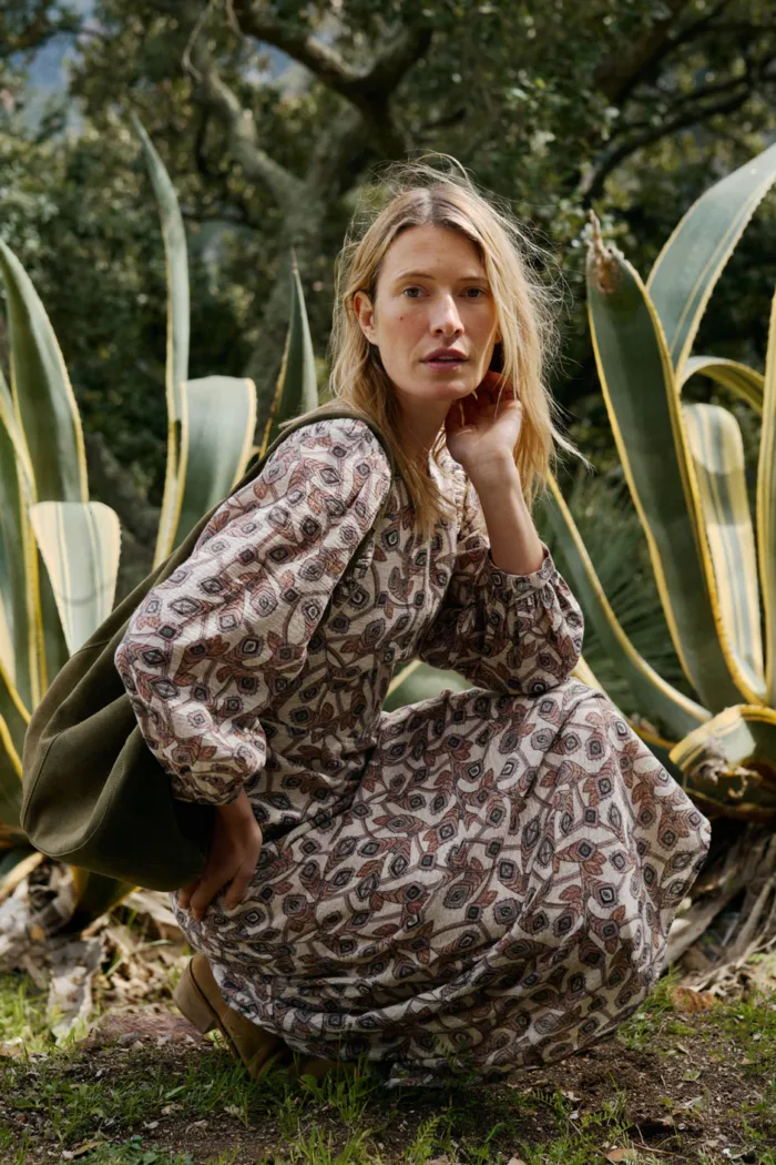 CREPE COTTON DRESS - Image 2