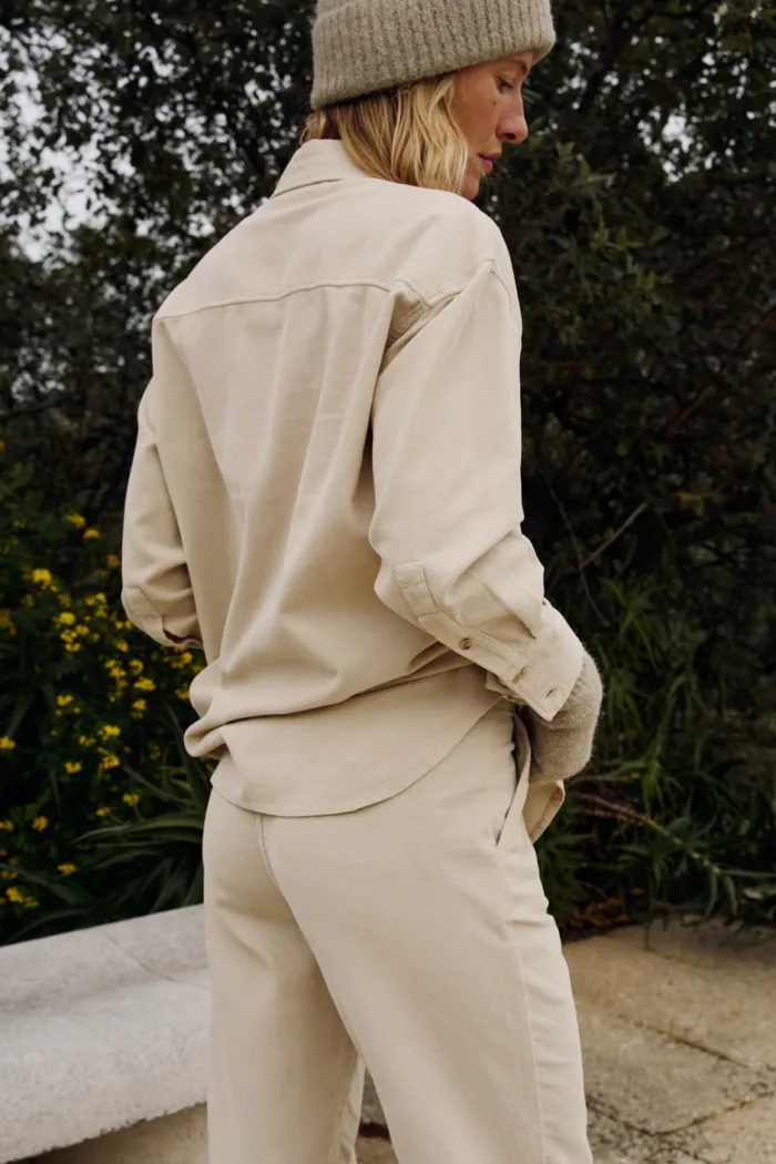 COTTON CORDUROY SHIRT - Image 4