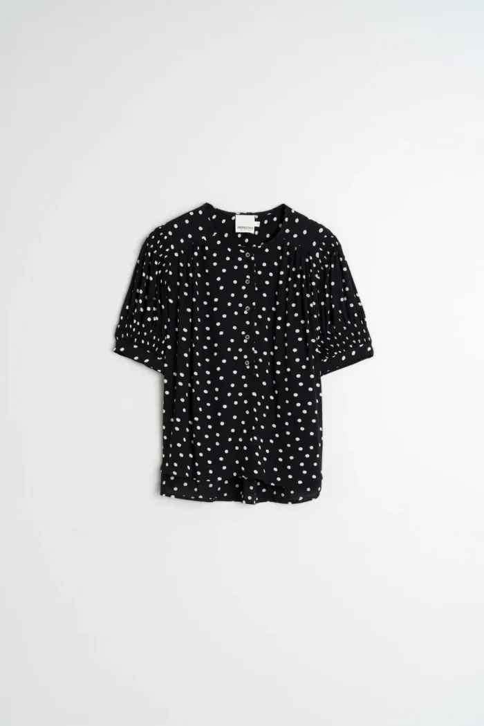 LANTERN-SLEEVE BLOUSE - Image 6