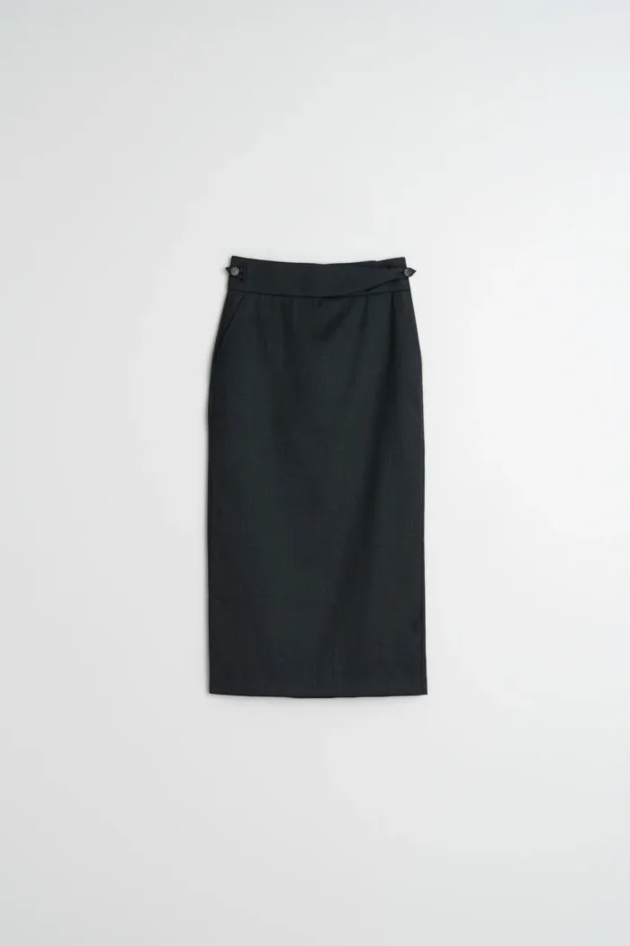 MIDI PENCIL SKIRT - Image 8