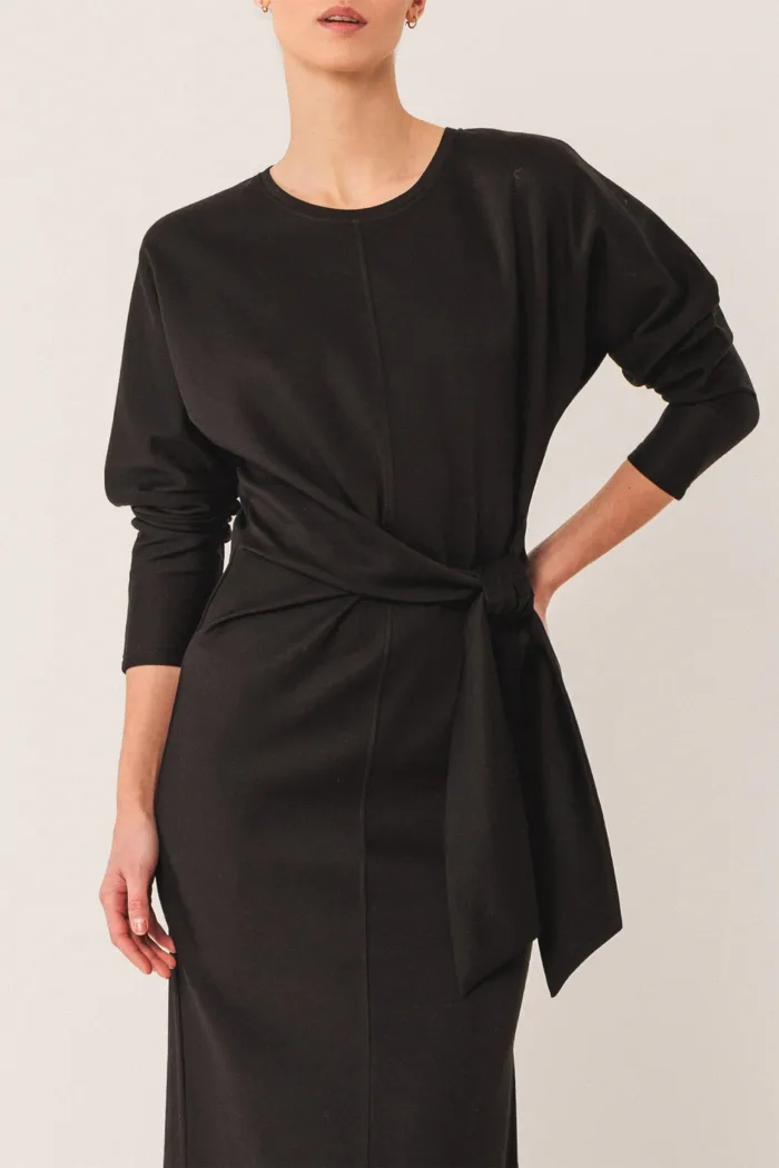 KNOTTED KNIT DRESS - Image 7
