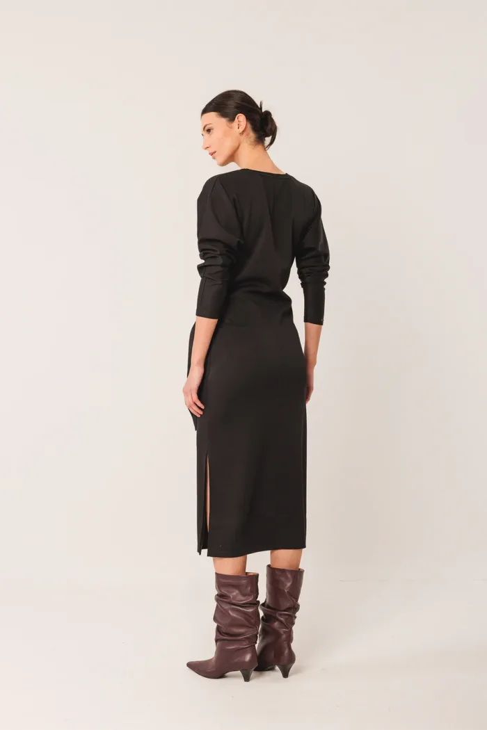 KNOTTED KNIT DRESS - Image 6