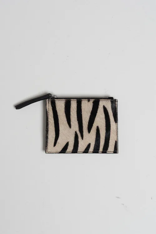 HORSEHIDE COIN PURSE BLACK