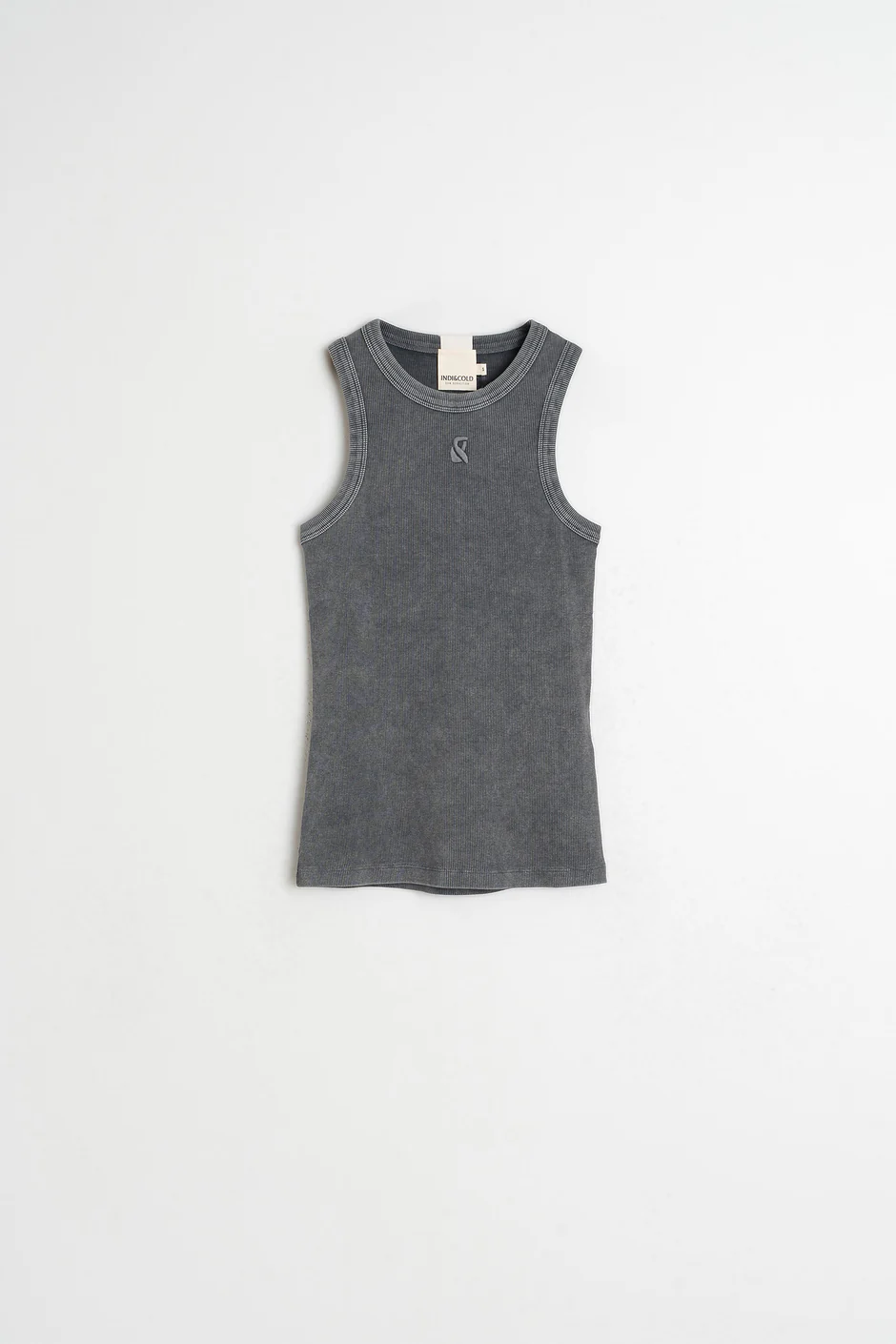 STRAPPY LOGO TEE CARBON - Image 4